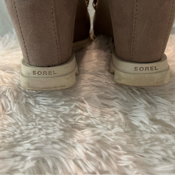 🎉HP🎉Sorel Joan of Arctic Wedge III Lace Waterproof Boots - LIKE NEW! - Picture 7 of 9